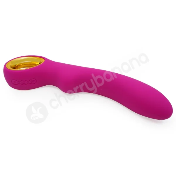 Cherry Banana Pink Vivid Touch Curved G-spot Vibrator