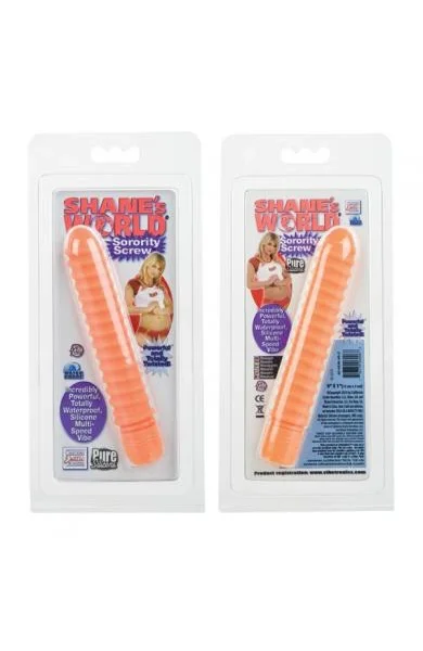 Shane's Sorority Screw Vibe Silicone Orange