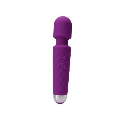 Hex Silicone Wand Purple
