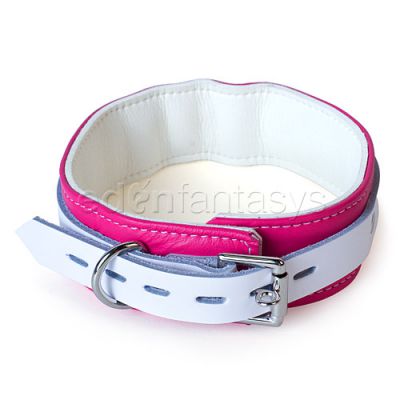 Pink candy jaguar collar