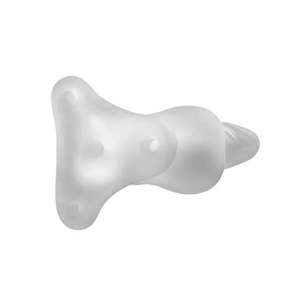 Fun Boy Soft Hollow 6.5 inches Strap On Packer Clear — image 4 of 4