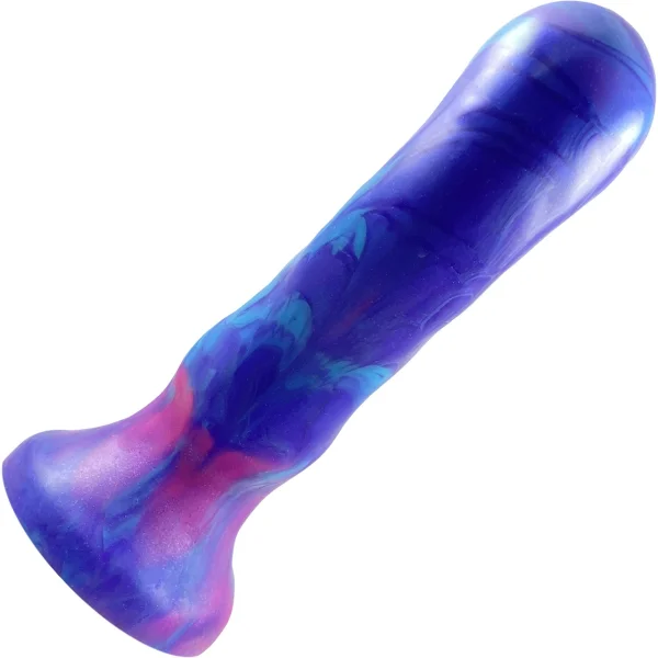 Pris Toys Gemini Dual Stimulation Silicone Dildo - Cosmic