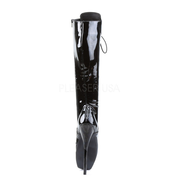 BALLET-2020 - 7" Spike Heel Ballet Knee Boots — image 8 of 8