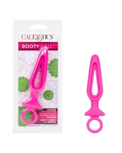 Booty Call Silicone Groove Probe - Pink - 4 Inch