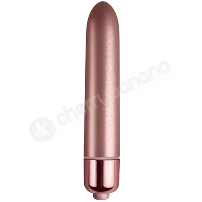 Rocks Off 10 Speed Touch Of Velvet Rose Blush Bullet Vibrator