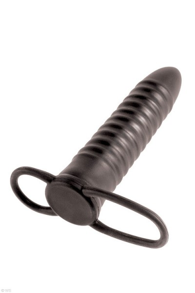 Pipedream Ribbed 7" Double Strap On