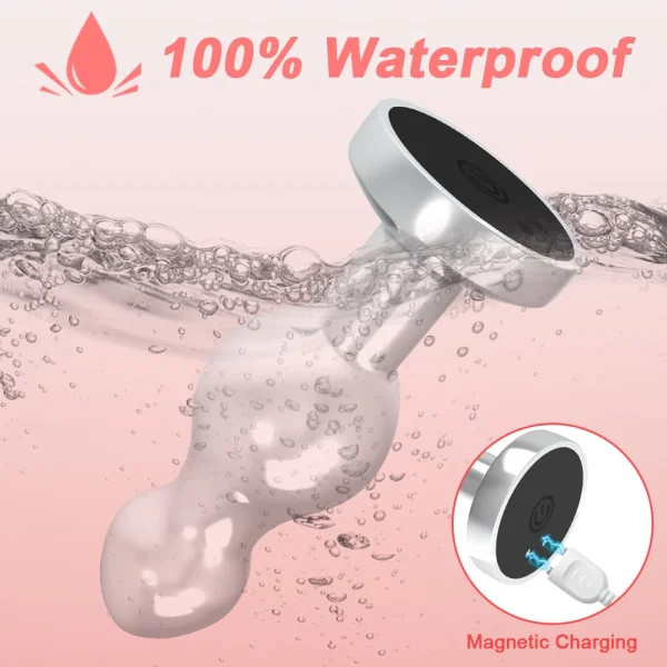 Stainless Steel Ripple Anal Vibrator — image 4 of 5