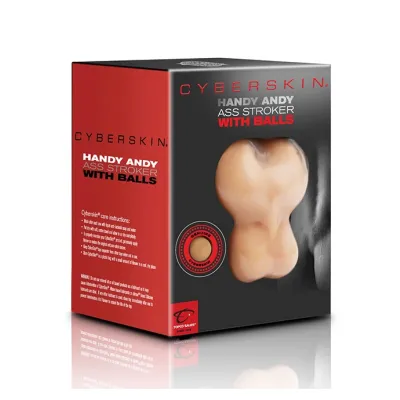 Handy Andy Cyberskin Ass Stroker With Balls Flesh