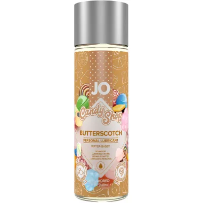 JO H2O Candy Shop Butterscotch Flavored Water Based Personal Lubricant 2 fl oz