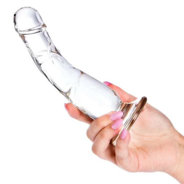 Glacier Glass Realistic Cock - 6.5 Inch — image 5 of 5