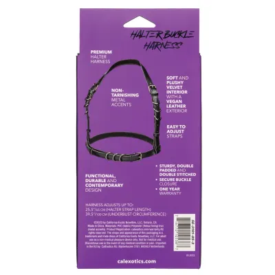Euphoria Collection Halter Buckle Harness