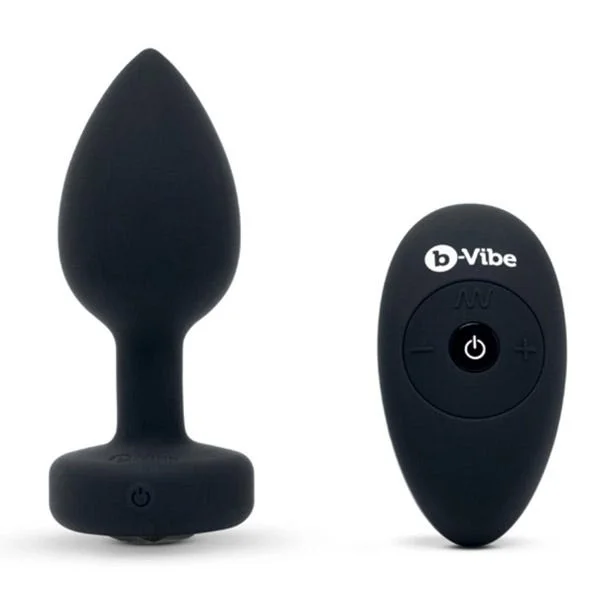 B-Vibe Vibrating Jewels Remote Control Plug M/L