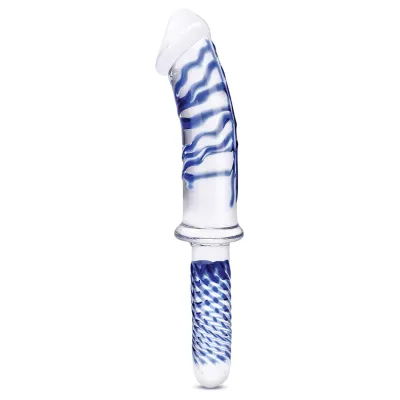 Glas 11 Double Ended Dildo with Handle