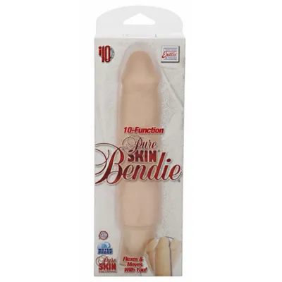 California Exotic 10 Function Pure Skin Bendie Ivory