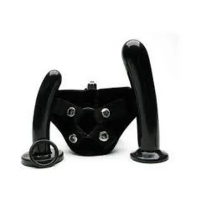 Tantus Bend Over Intermediate Harness Kit Black