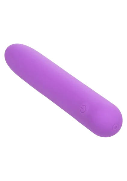 Bliss Liquid Silicone Rechargeable Waterproof Mini Vibrator - Purple