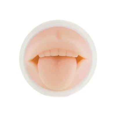 Easy Rider Tongue Mouth Male Masturbator Beige