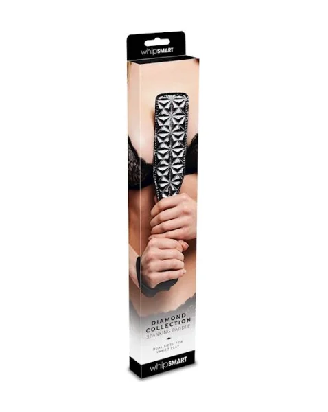 Diamond Collection Spanking Paddle - Black