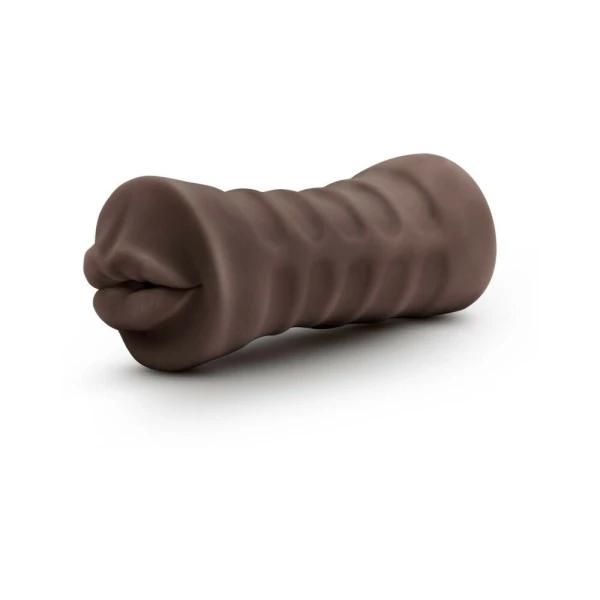 Hot Chocolate Heather Brown Mouth Stroker — image 11 of 15