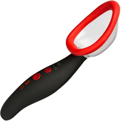 Kink Pumped Rechargeable Automatic Vibrating Pussy Pump by Doc Johnson