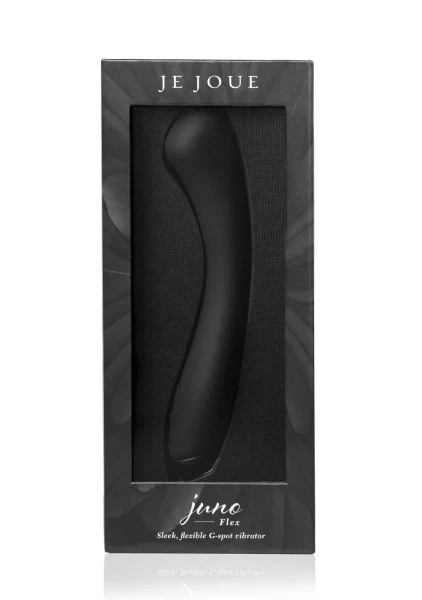 Je Joue Juno Flex Waterproof Rechargeable Silicone G-Spot Vibrator - Black
