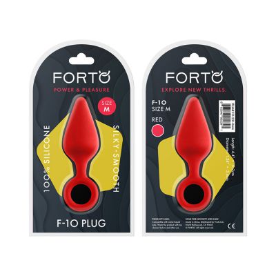 Forto F 10 Silicone Plug W Pull Ring Med