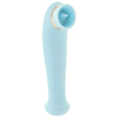 Destiny Sucking Flickering and Vibrating Massager