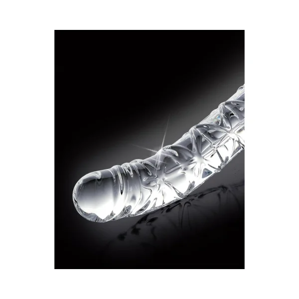 Icicles No 60 Glass Spiral Textured Dildo