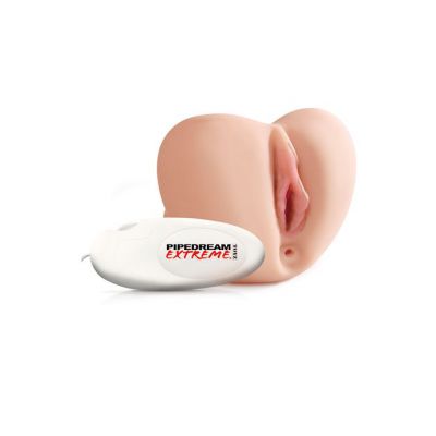Pipedream Extreme Vibrating Dp Masturbator Flesh