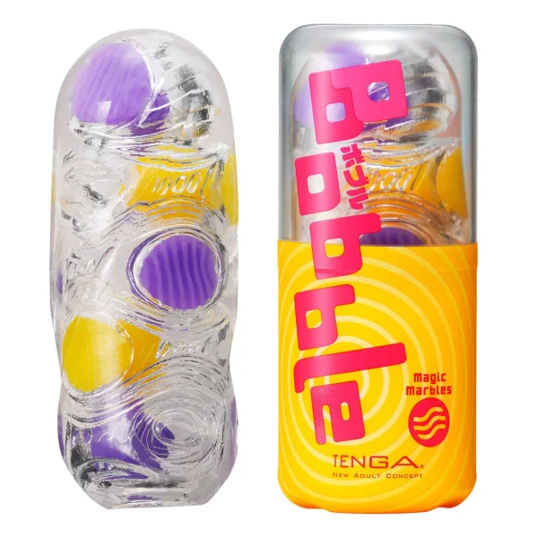 Tenga Bobble Penis Masturbation Sleeve - Crazy Cubes