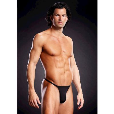 Performance Microfiber T back Black Lxl