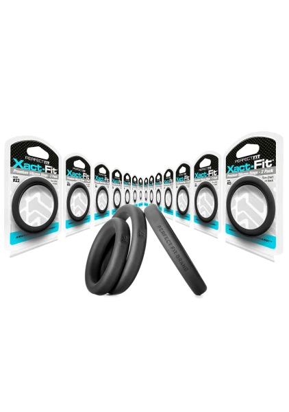 Perfect Fit Xact Fit 3 Ring Kit M/L - Black