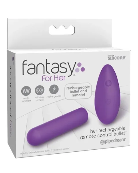 Fantasy For Her Her Rechargeable Remote Control Bullet - 48