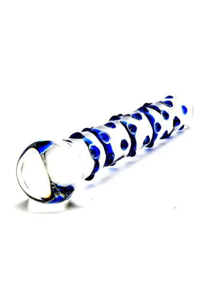 Spectrum Nubby Textured Glass Dildo
