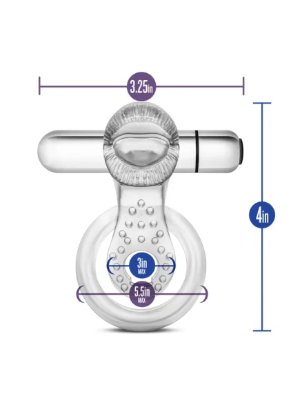 Stay Hard 10-Function Vibrating Tongue Ring