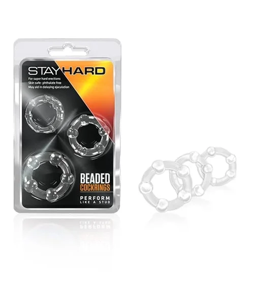 Blush - Stay Hard - Beaded Cockrings