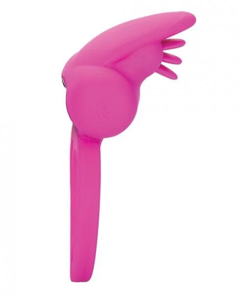 Dual Clit Flicker Enhancer Vibrating Cock Ring Pink — image 6 of 8