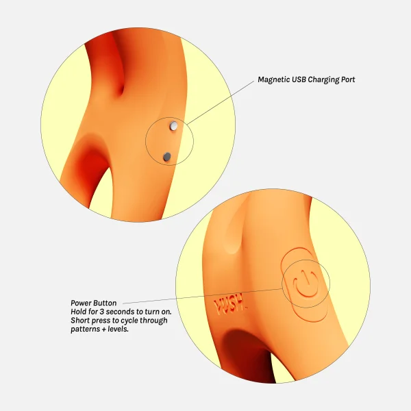 Vush Orb Vibrating Couples Ring