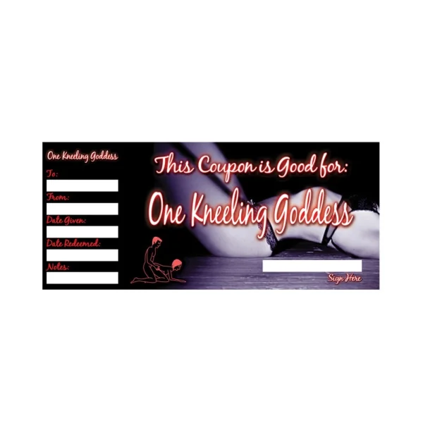 Sex Coupons