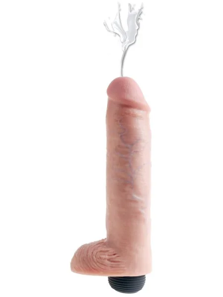 King Cock 10 in. Squirting Cock w/ Balls