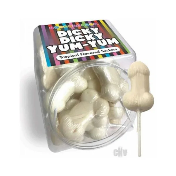 Dicky Dicky Yum Yum Pops 48/bowl