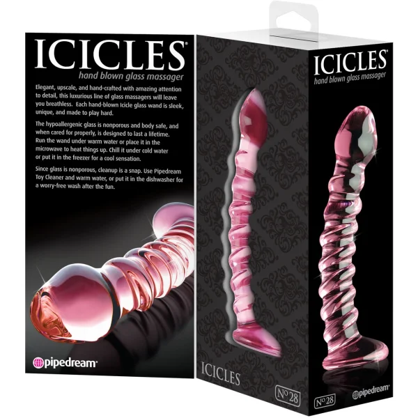 Pipedream Icicles No. 28 Glass Dildo