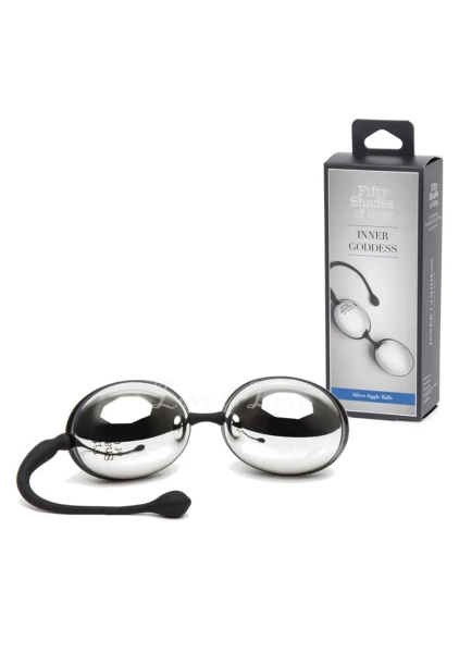 Fifty Shades of Grey Inner Goddess Silver Jiggle Balls