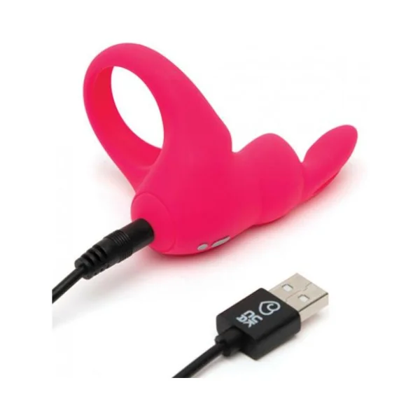 Happy Rabbit Rechargeable Cock Ring Pink — image 7 of 7