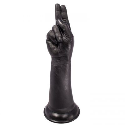 The Shocker Black Monster Dildo 14 Inch