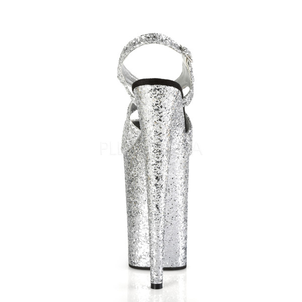 9 inches Heel, 5 1/4 inches PF Criss-Cross Sling Back Sandal — image 4 of 16