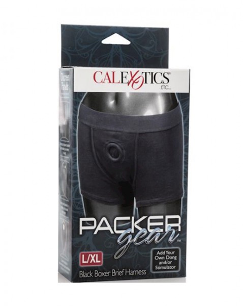 Packer Gear  Boxer Brief Harness - Black -  L/xl — image 4 of 10