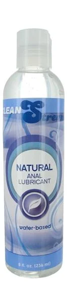 Natural Water Based Anal Lubricant 8 Oz