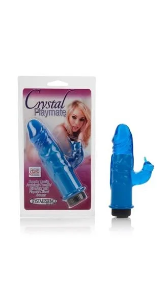 Crystal Playmate Blue Vibrator