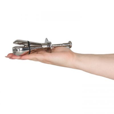 Torment Stainless Steel Anal Locking Plug